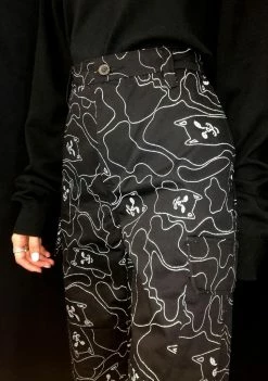 RIPNDIP Bottoms Nermal 3M Line Camo Cargo Pants
