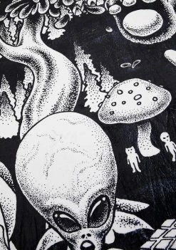 RIPNDIP Dark Twisted Fantasy Fleece Blanket Throws