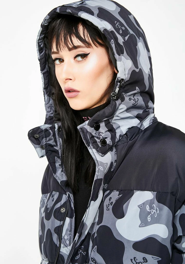 Discount ๐ RIPNDIP Onyx Nerm Camo Puffer Jacket Outerwear โ๏ธ 5 RIPNDIP Onyx Nerm Camo Puffer Jacket Outerwear