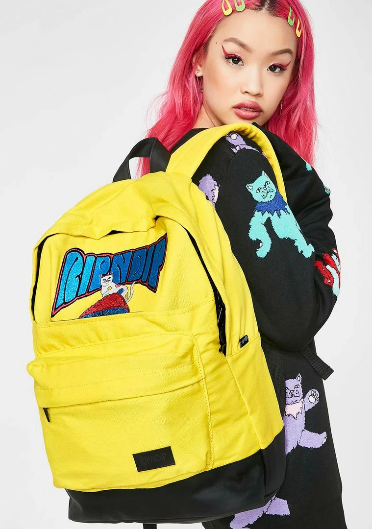 Budget π€© RIPNDIP Bags & Wallets Psychedelic π Backpack π₯° 4 RIPNDIP Bags & Wallets Psychedelic Backpack