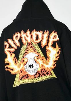 RIPNDIP Tops Inferno Pullover Sweater