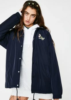 RIPNDIP Blue Botanical Nylon Jacket