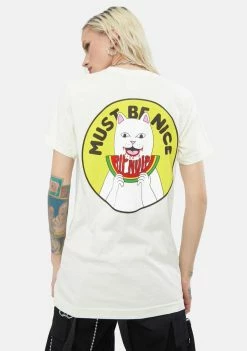 RIPNDIP Graphic T-Shirt Natural Delicious Graphic Tee