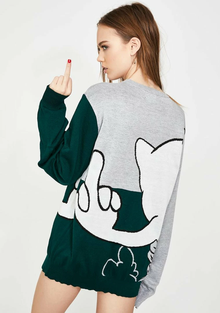 Cheap ๐ RIPNDIP Nermanian Devil Knit Sweater ๐ 6 RIPNDIP Nermanian Devil Knit Sweater