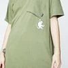 RIPNDIP Tops Olive Hang In There Pocket Tee
