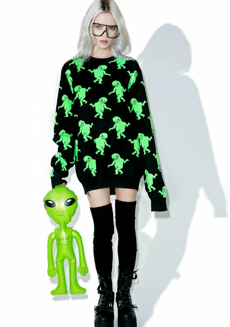 Wholesale π RIPNDIP Tops Dancing Alien Sweater β 7 RIPNDIP Tops Dancing Alien Sweater