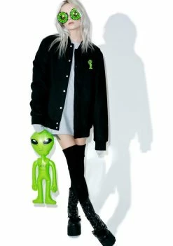 RIPNDIP Outerwear Get Outer Here Varsity Jacket