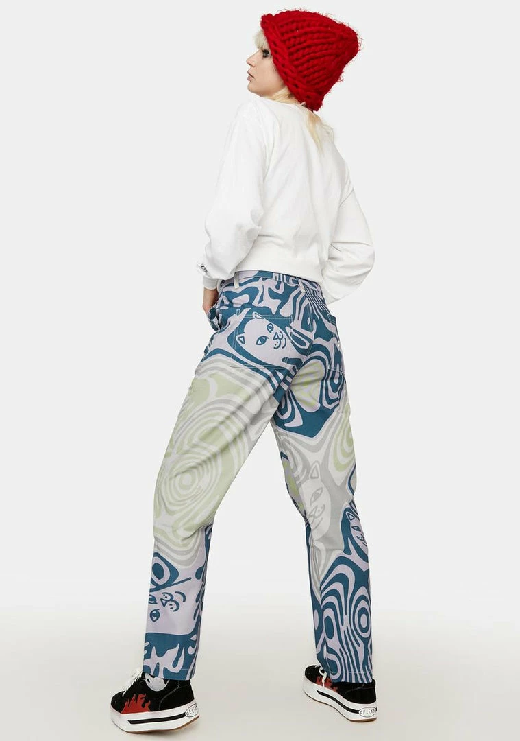 Cheapest ๐ RIPNDIP Hypnotic Twill Pants Bottoms ๐ 6 RIPNDIP Hypnotic Twill Pants Bottoms