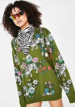 RIPNDIP Blooming Nerm Knit Sweater