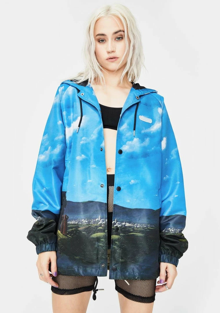 Best Pirce π₯ RIPNDIP Outerwear Hold Me Hooded Coach Jacket 𧨠6 RIPNDIP Outerwear Hold Me Hooded Coach Jacket