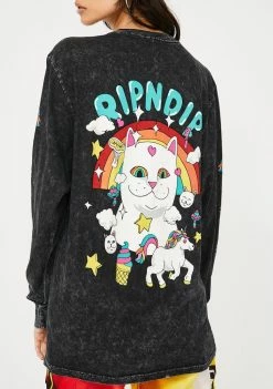 RIPNDIP Tops Nermland Long Sleeve Graphic Tee