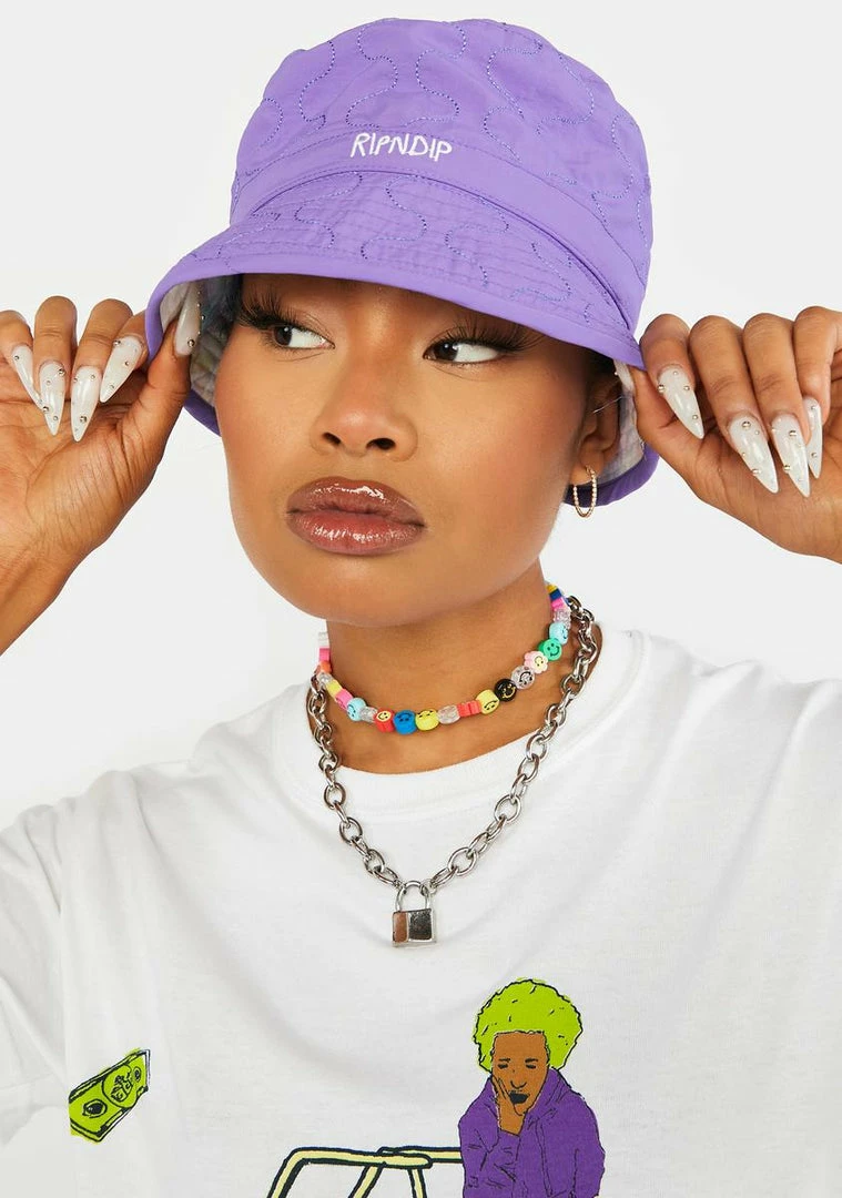 Budget ⭐ RIPNDIP Hats Castanza Reversible Bucket Hat ✨ 5 RIPNDIP Hats Castanza Reversible Bucket Hat