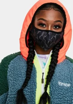RIPNDIP Blackout Camo Ventilator Face Mask Face Masks