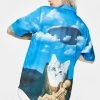 RIPNDIP Hold Me Button Up Shirt Tops