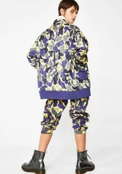 RIPNDIP Plum Nerm Camo Track Jacket