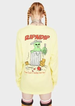 RIPNDIP Trash & Treasure Long Sleeve Tee