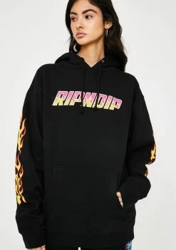 RIPNDIP Racing Graphic Hoodie Tops