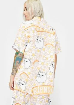 RIPNDIP Daisy Daze Button Up Shirt