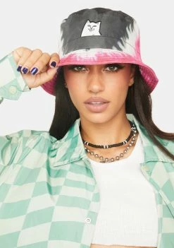 RIPNDIP Lord Nermal Tie Dye Bucket Hat