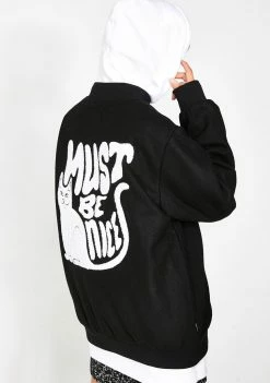 RIPNDIP Outerwear Wavy Nerm Varsity Jacket