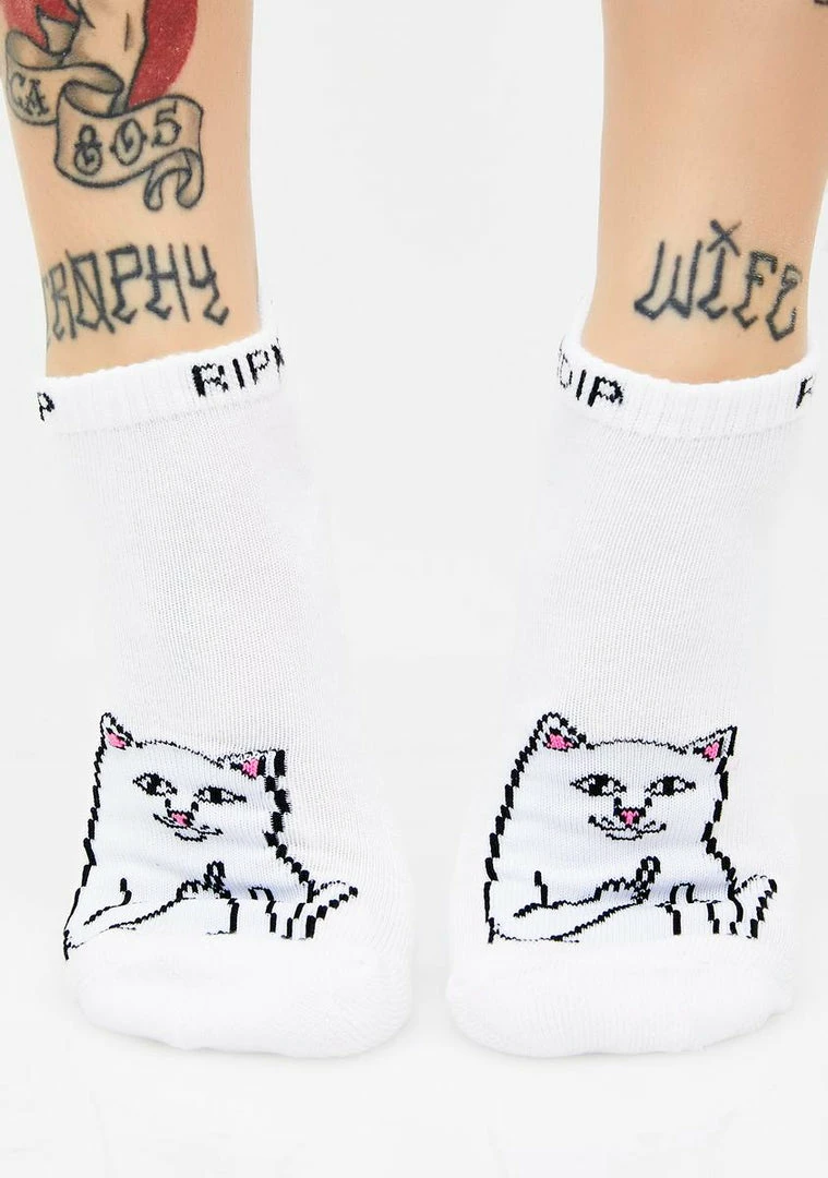 Best Sale π RIPNDIP 𧦠Socks & Tights Lord Nermal Ankle 𧦠Socks β€οΈ 3 RIPNDIP Socks & Tights Lord Nermal Ankle Socks