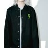 Best Sale ⭐ RIPNDIP Outerwear Get Outer Here Varsity Jacket 🛒 1 RIPNDIP Outerwear Get Outer Here Varsity Jacket