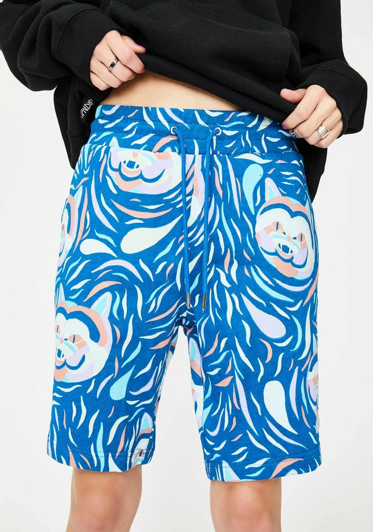 Hot Sale ๐ RIPNDIP Cheshire Sweat Shorts ๐ 3 RIPNDIP Cheshire Sweat Shorts