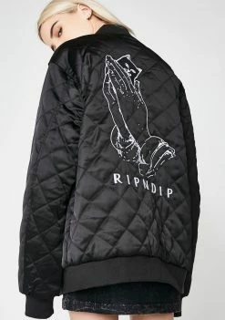 RIPNDIP Outerwear Praying For Nermal Quilted Reversible Jacket