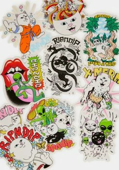 RIPNDIP Fall 22 Sticker Pack Other Other Shit