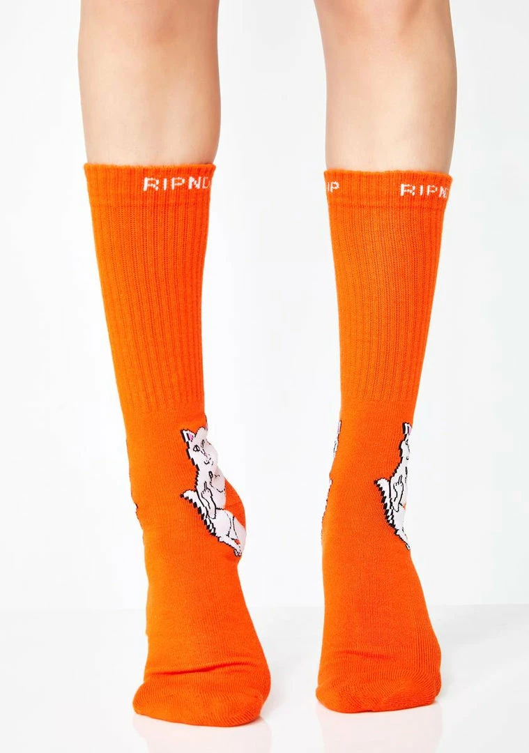 Coupon π RIPNDIP 𧦠Socks & Tights Juiced Lord Nermal 𧦠Socks π 4 RIPNDIP Socks & Tights Juiced Lord Nermal Socks