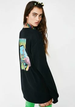 RIPNDIP Tops Psychedelic Long Sleeve Tee