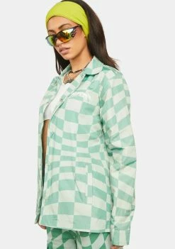Brand new ⭐ RIPNDIP Checked Coaches Jacket ⭐ 9 RIPNDIP Checked Coaches Jacket