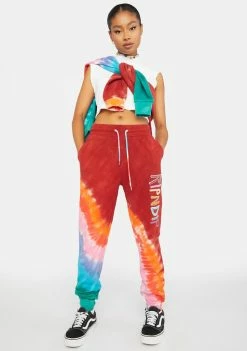 RIPNDIP OG Prisma Tie Dye Sweatpants Bottoms