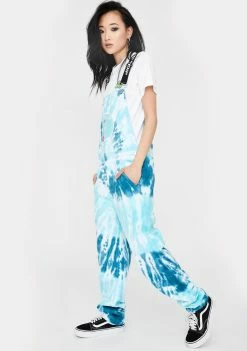 RIPNDIP Pill Tie Dye Overalls