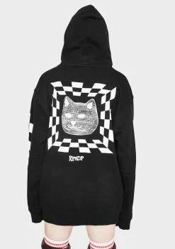 RIPNDIP Tops Illusion Graphic Hoodie