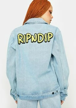 RIPNDIP Frustration Denim Jacket Outerwear