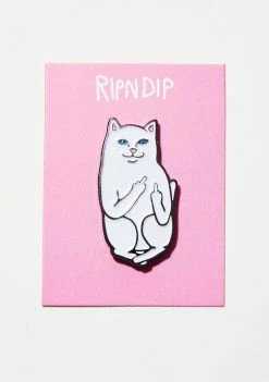 RIPNDIP DGAF Lord Nermal Pin Pins & Patches