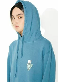 RIPNDIP Dove Blue Frida Nermal Hoodie Tops