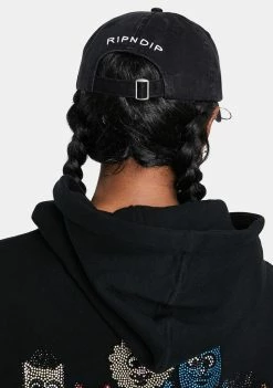 RIPNDIP Hats Praying Hands Dad Hat