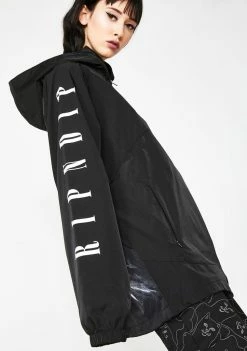 Brand new π₯ RIPNDIP Nerm Scan Anorak Jacket Outerwear π 10 RIPNDIP Nerm Scan Anorak Jacket Outerwear