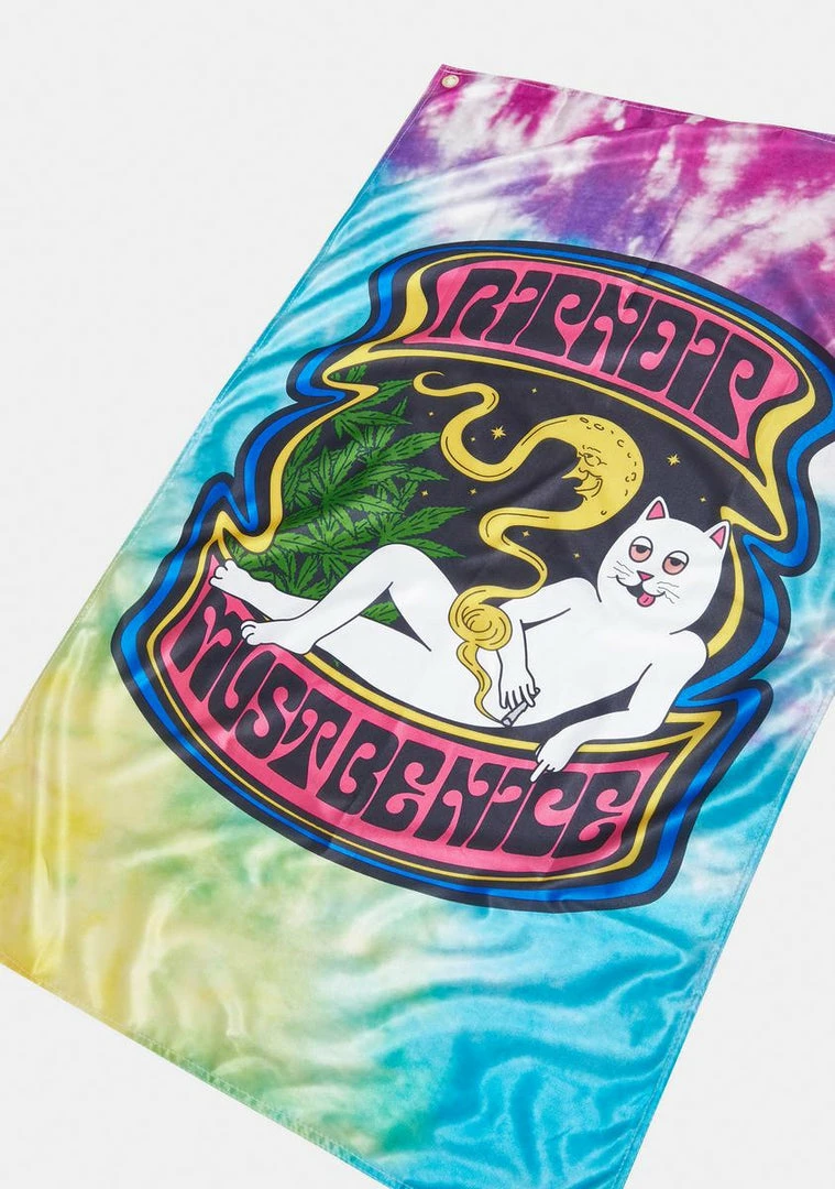 Deals 🎁 RIPNDIP Moonlight Bliss Wall Banner Home Stuff 😉 3 RIPNDIP Moonlight Bliss Wall Banner Home Stuff