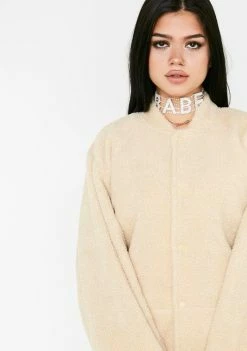 RIPNDIP Outerwear Pill Sherpa Varsity Jacket
