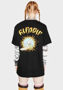 RIPNDIP Tops Surfs Up Graphic Tee