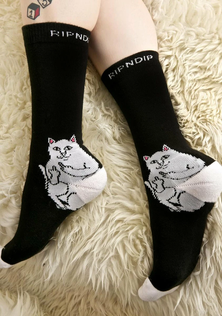Wholesale π RIPNDIP Lord Nermal 𧦠Socks 𧦠Socks & Tights π 3 RIPNDIP Lord Nermal Socks Socks & Tights