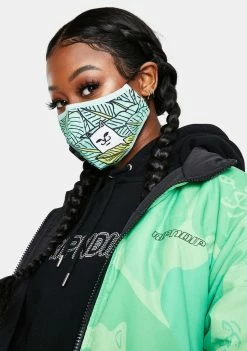 RIPNDIP Nermal Leaf Ventilator Face Mask Face Masks