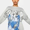 RIPNDIP Heaven And Hell Knit Sweater Tops