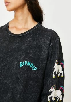 RIPNDIP Tops Nermland Long Sleeve Graphic Tee