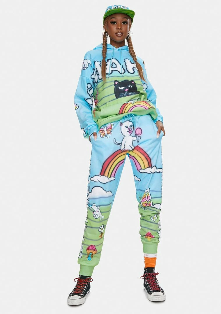 New โ RIPNDIP Bottoms Let's Make Love Sweatpants ๐คฉ 6 RIPNDIP Bottoms Let's Make Love Sweatpants