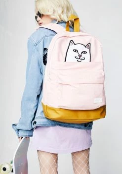 RIPNDIP Pink Lord Nermal Backpack Bags & Wallets