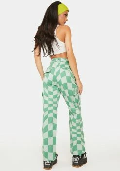 Best Pirce ๐ RIPNDIP Checked Cargo Pants ๐ 9 RIPNDIP Checked Cargo Pants